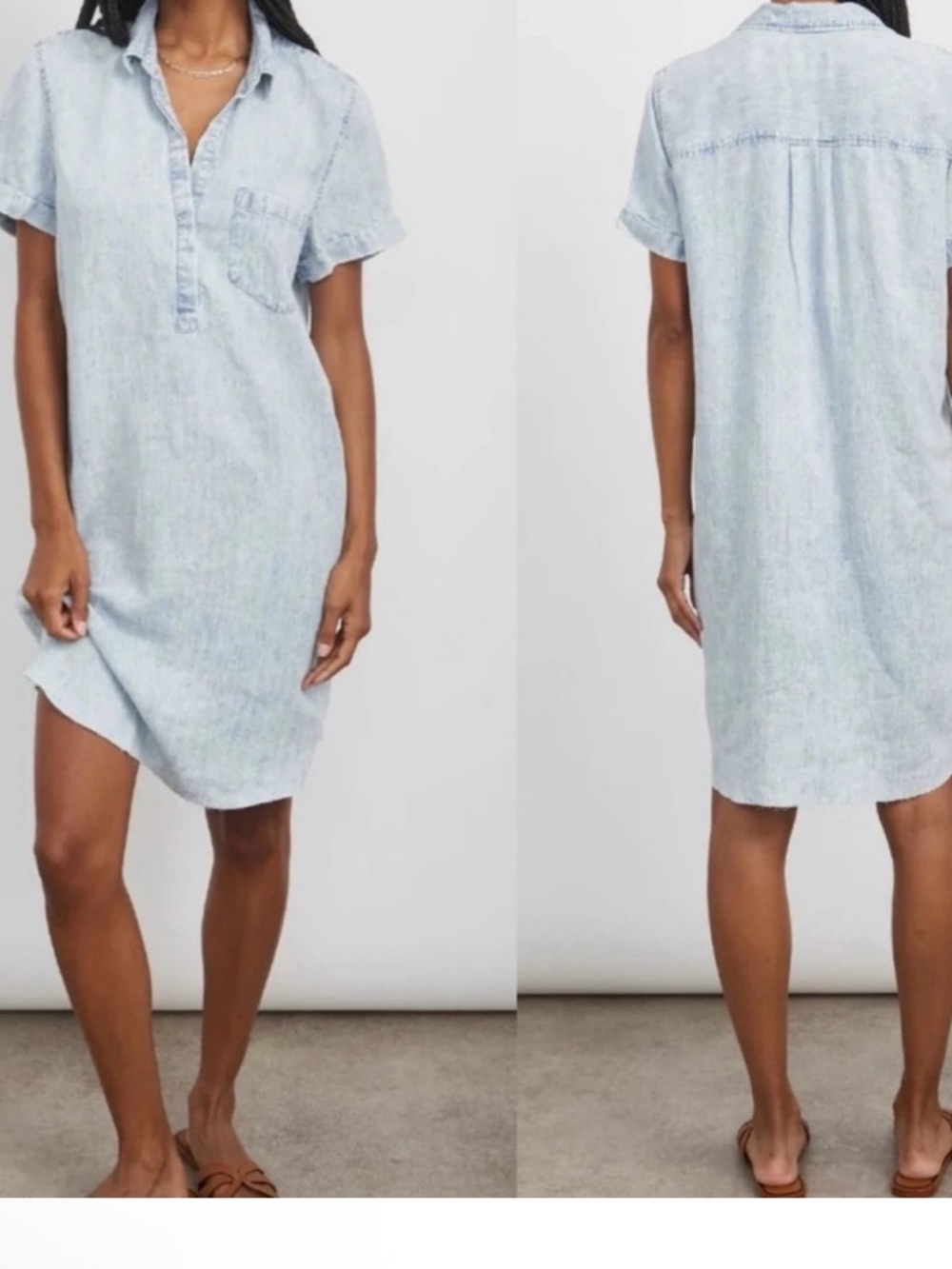 Rails Denim Shirt Dress size Small